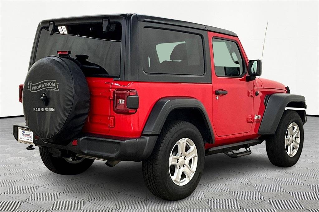 used 2021 Jeep Wrangler car, priced at $21,900