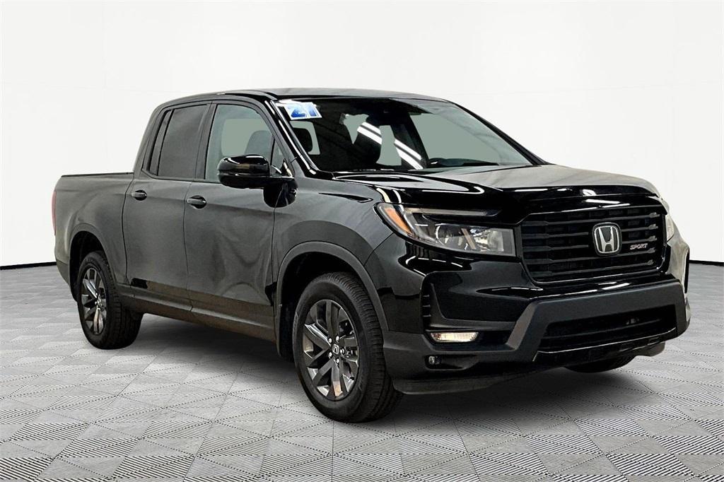 used 2021 Honda Ridgeline car, priced at $24,900