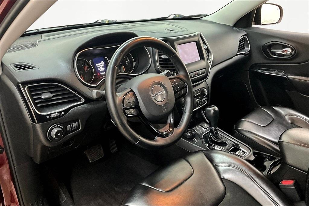 used 2021 Jeep Cherokee car, priced at $18,000