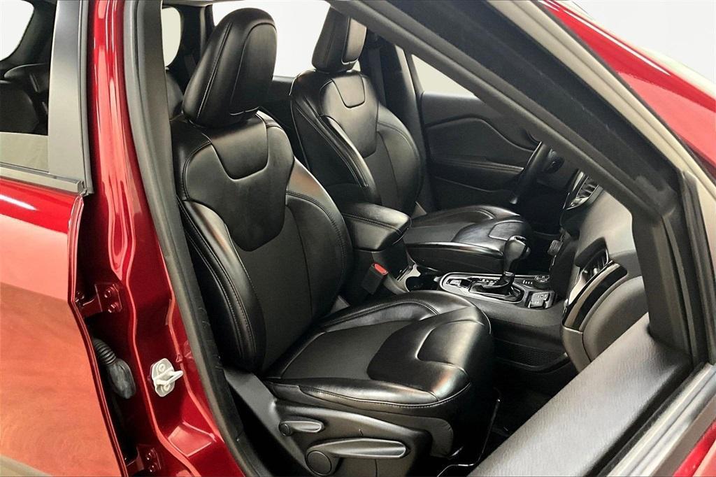 used 2021 Jeep Cherokee car, priced at $18,000