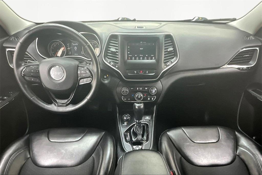 used 2021 Jeep Cherokee car, priced at $18,000