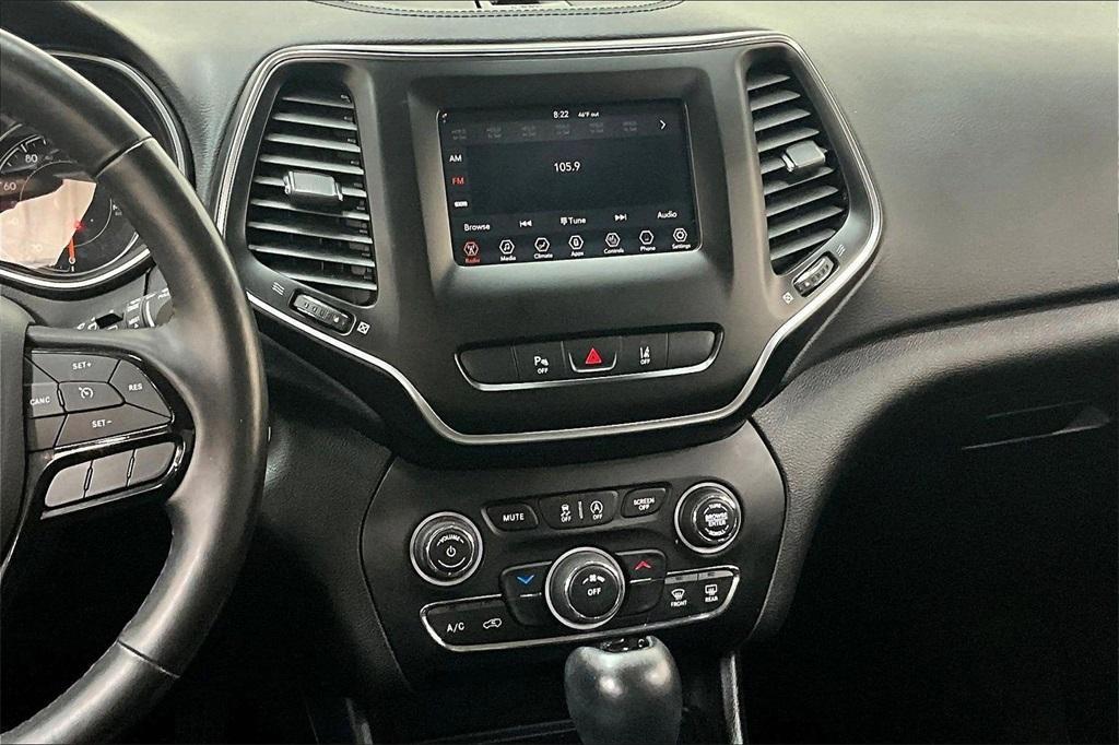 used 2021 Jeep Cherokee car, priced at $18,000