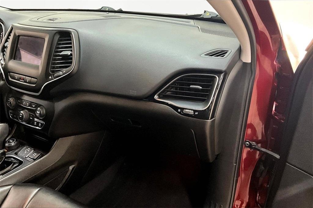 used 2021 Jeep Cherokee car, priced at $18,000