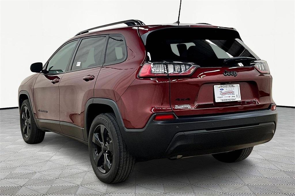 used 2021 Jeep Cherokee car, priced at $18,000