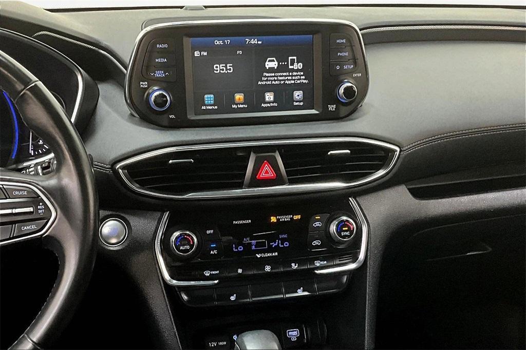 used 2020 Hyundai Santa Fe car, priced at $18,490