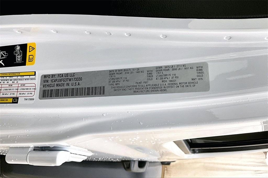 new 2026 Jeep Wrangler car, priced at $54,915