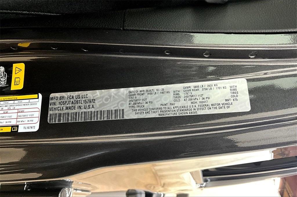 new 2026 Jeep Gladiator car, priced at $48,225