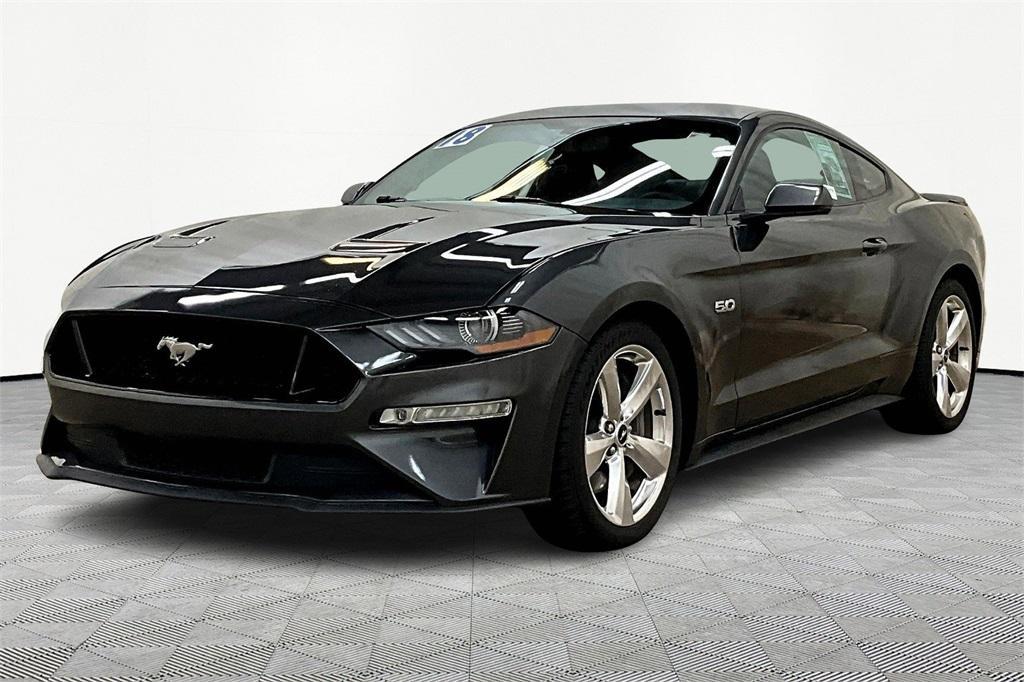 used 2018 Ford Mustang car, priced at $24,490