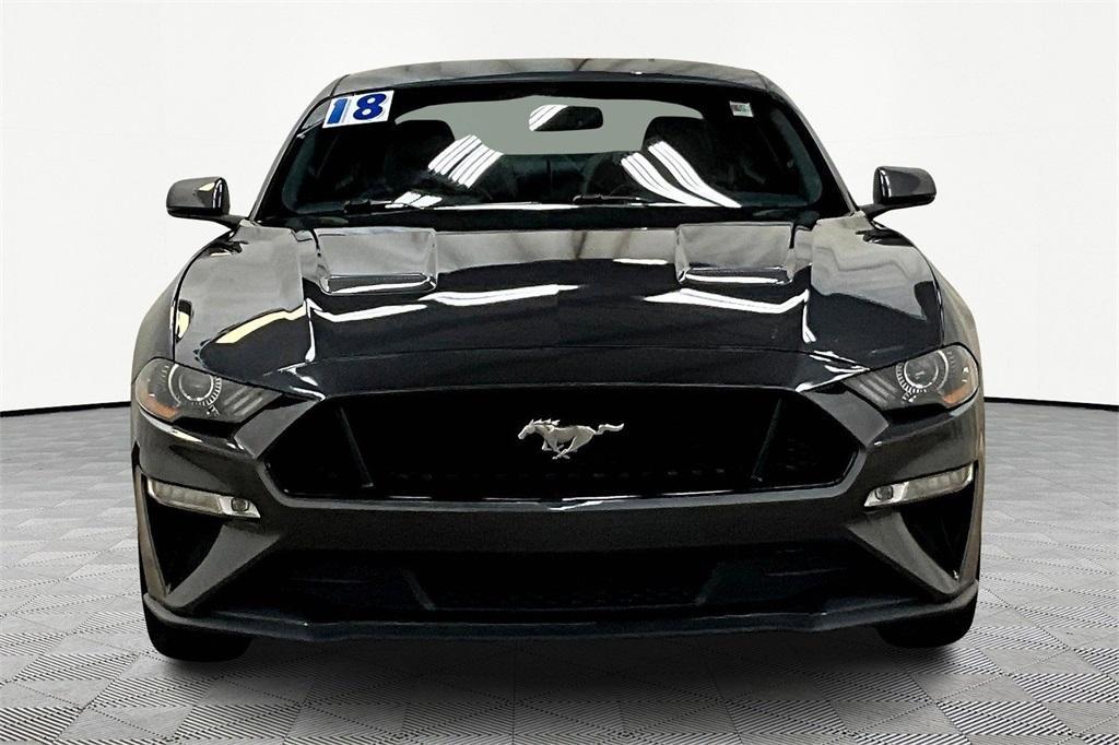 used 2018 Ford Mustang car, priced at $24,490
