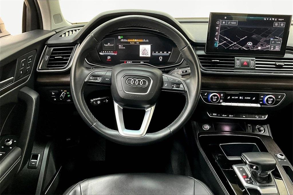 used 2022 Audi Q5 car, priced at $27,000