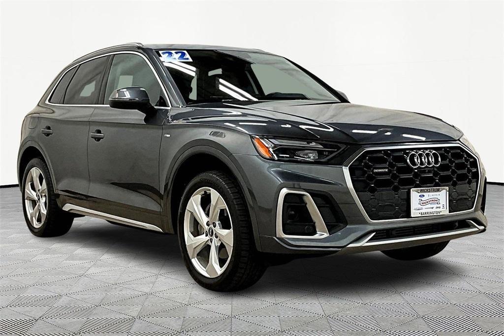 used 2022 Audi Q5 car, priced at $27,000