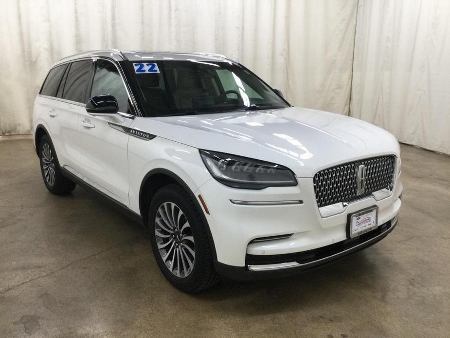 used 2022 Lincoln Aviator car, priced at $39,000