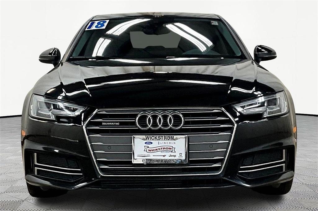 used 2018 Audi A4 car, priced at $15,000