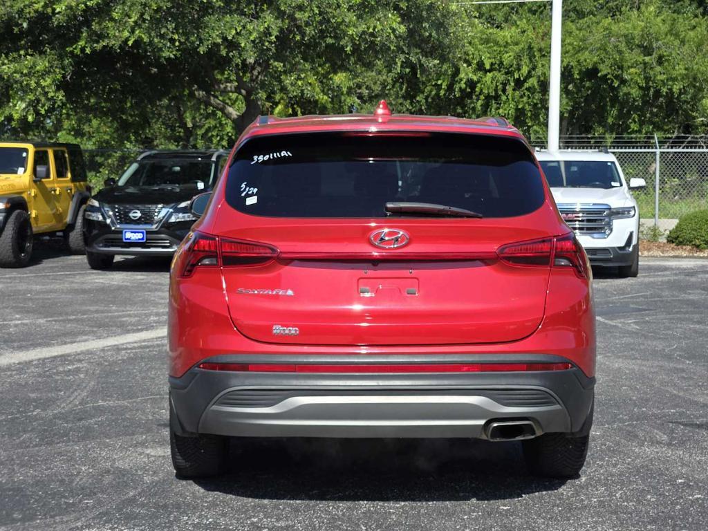 used 2022 Hyundai Santa Fe car, priced at $18,677