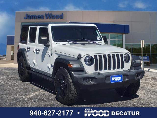 used 2020 Jeep Wrangler Unlimited car, priced at $33,577