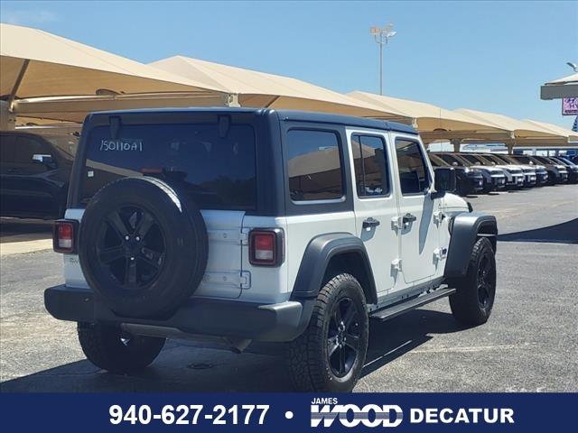 used 2020 Jeep Wrangler Unlimited car, priced at $33,577