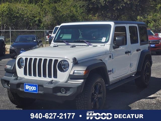 used 2020 Jeep Wrangler Unlimited car, priced at $33,577