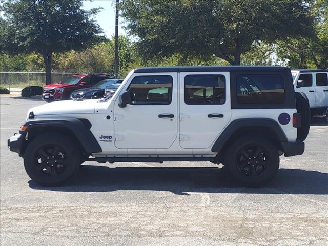 used 2020 Jeep Wrangler Unlimited car, priced at $33,577