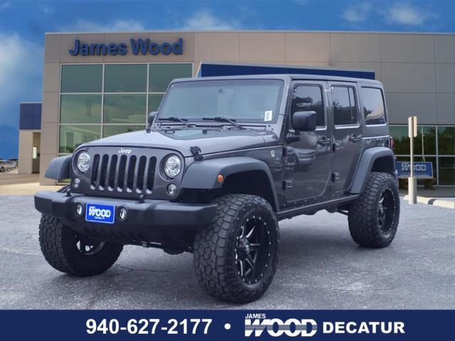 used 2017 Jeep Wrangler Unlimited car, priced at $23,477