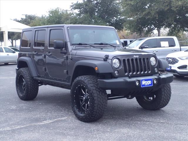 used 2017 Jeep Wrangler Unlimited car, priced at $23,477