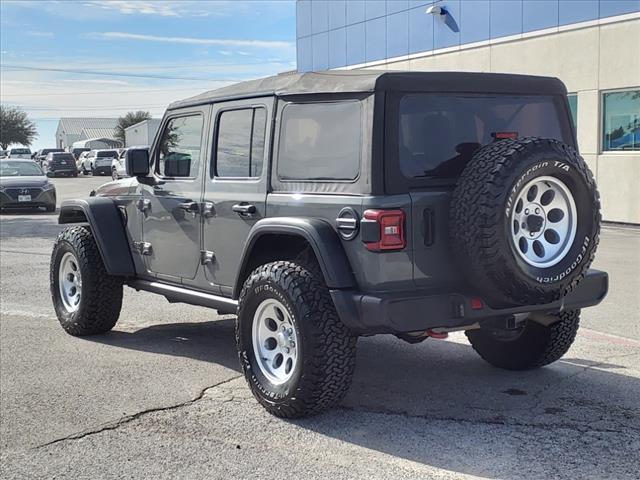 used 2021 Jeep Wrangler Unlimited car, priced at $31,977