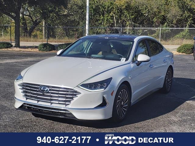 used 2021 Hyundai Sonata Hybrid car, priced at $23,777