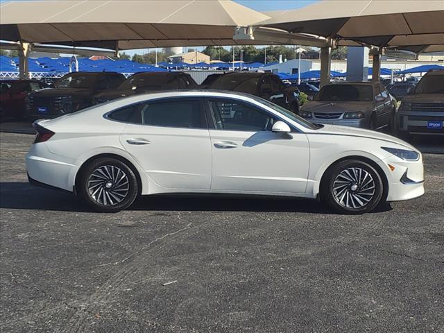 used 2021 Hyundai Sonata Hybrid car, priced at $25,177