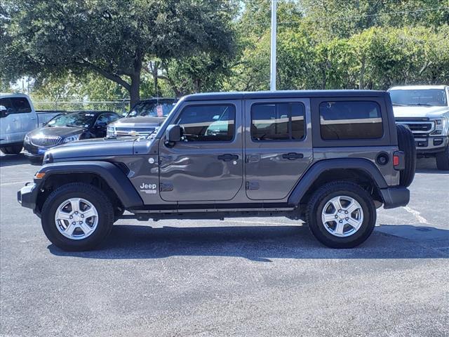 used 2019 Jeep Wrangler Unlimited car, priced at $23,977