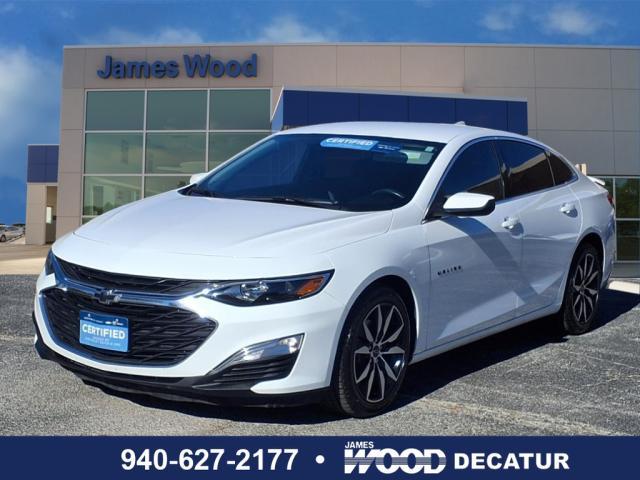 used 2021 Chevrolet Malibu car, priced at $18,377