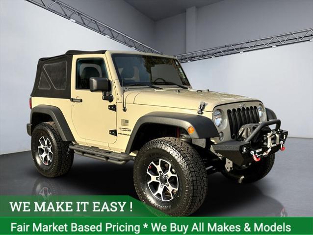 used 2017 Jeep Wrangler car, priced at $17,995