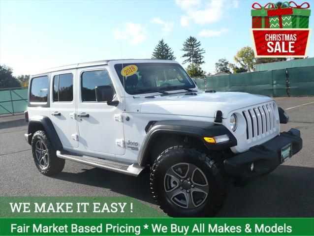 used 2018 Jeep Wrangler Unlimited car, priced at $27,985