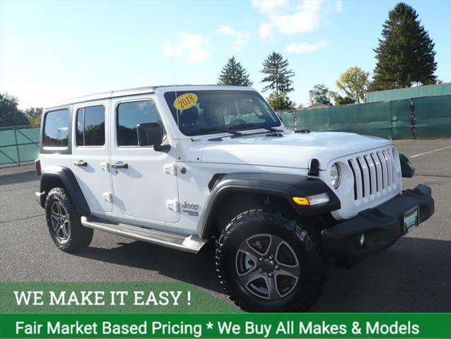 used 2018 Jeep Wrangler Unlimited car, priced at $27,985