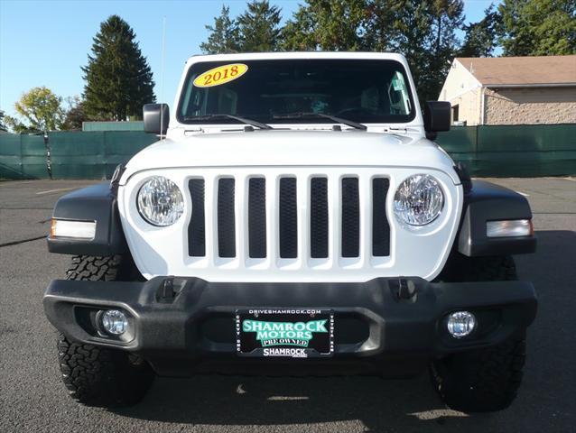 used 2018 Jeep Wrangler Unlimited car, priced at $27,985