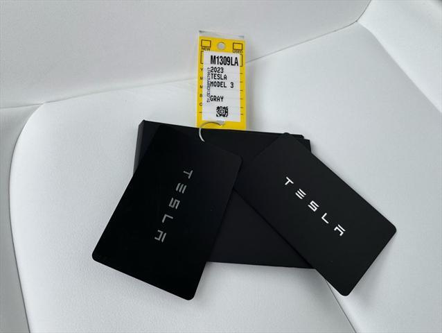 used 2023 Tesla Model 3 car, priced at $29,995