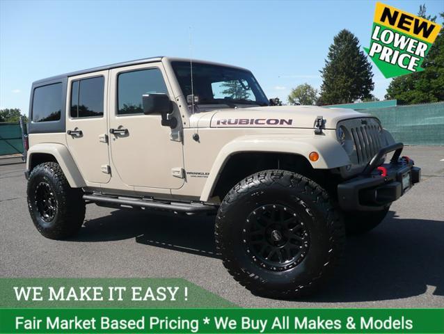 used 2016 Jeep Wrangler Unlimited car, priced at $28,583