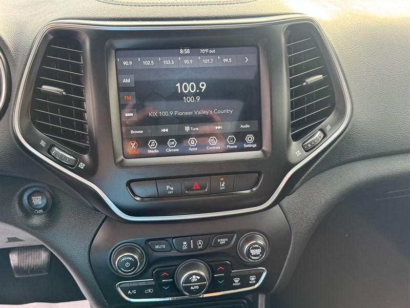 used 2021 Jeep Cherokee car, priced at $17,750