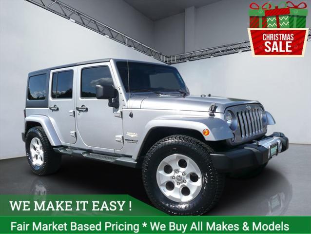 used 2014 Jeep Wrangler Unlimited car, priced at $16,984