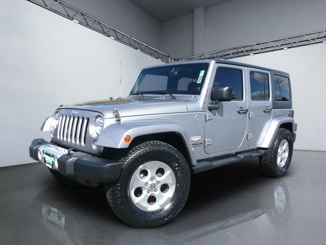 used 2014 Jeep Wrangler Unlimited car, priced at $16,984