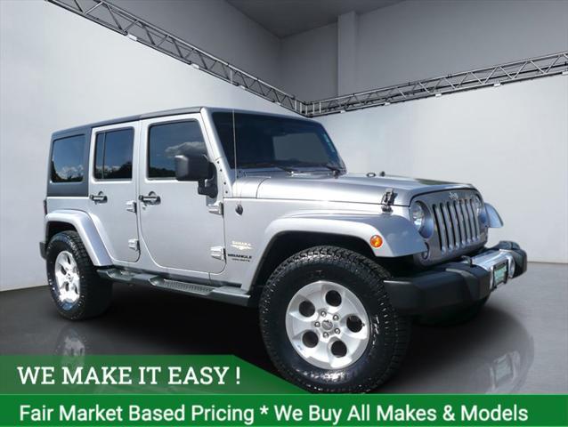 used 2014 Jeep Wrangler Unlimited car, priced at $16,984