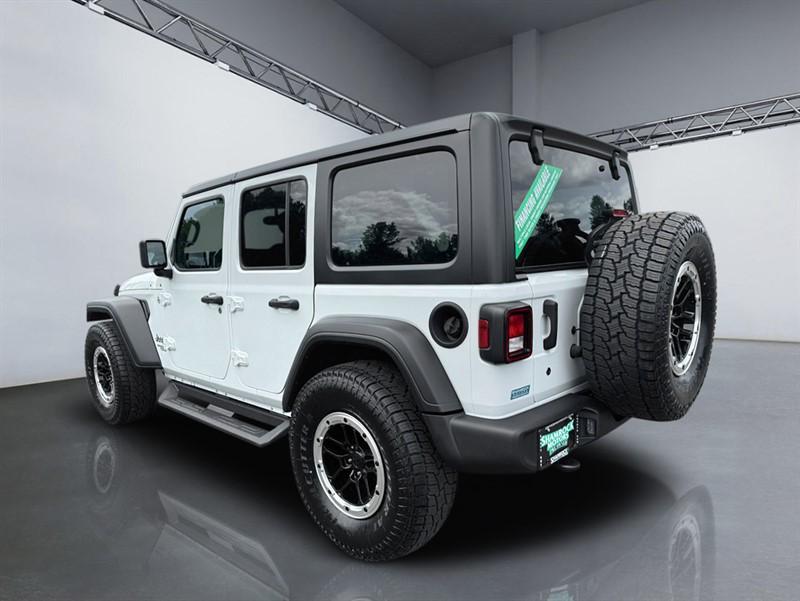 used 2018 Jeep Wrangler Unlimited car, priced at $25,000