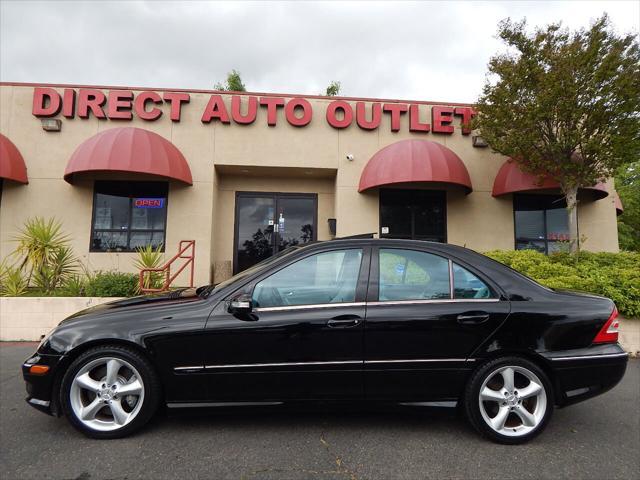 used 2005 Mercedes-Benz C-Class car, priced at $8,888