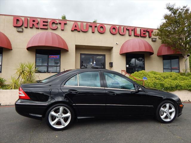 used 2005 Mercedes-Benz C-Class car, priced at $8,888