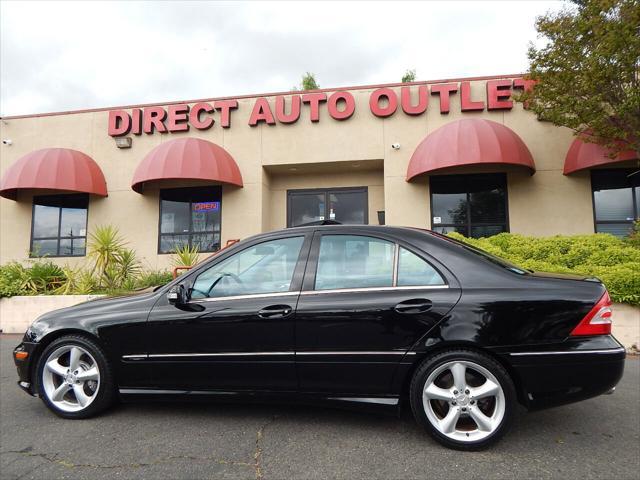 used 2005 Mercedes-Benz C-Class car, priced at $8,888