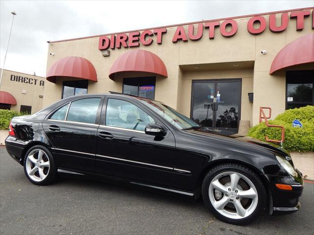 used 2005 Mercedes-Benz C-Class car, priced at $8,888