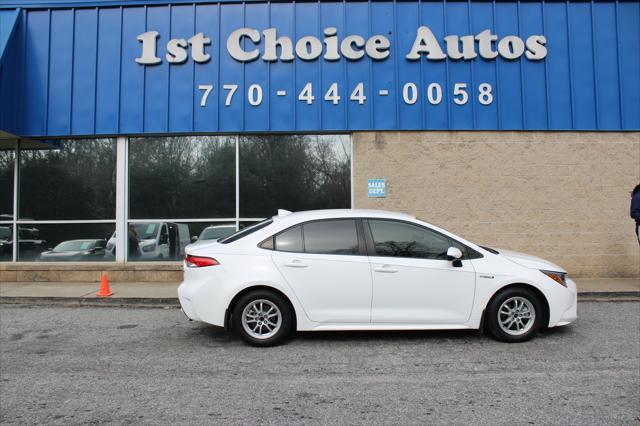 used 2020 Toyota Corolla Hybrid car, priced at $16,999