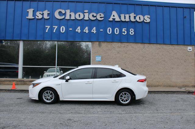 used 2020 Toyota Corolla Hybrid car, priced at $16,999