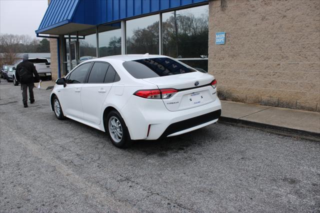 used 2020 Toyota Corolla Hybrid car, priced at $16,999