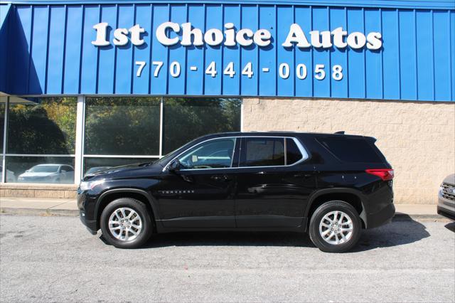 used 2021 Chevrolet Traverse car, priced at $18,999