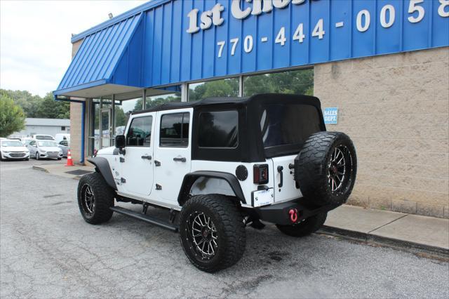 used 2016 Jeep Wrangler Unlimited car, priced at $17,999