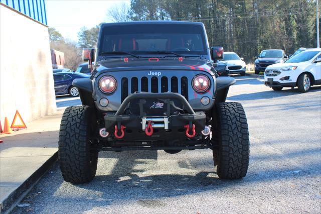 used 2017 Jeep Wrangler Unlimited car, priced at $15,999